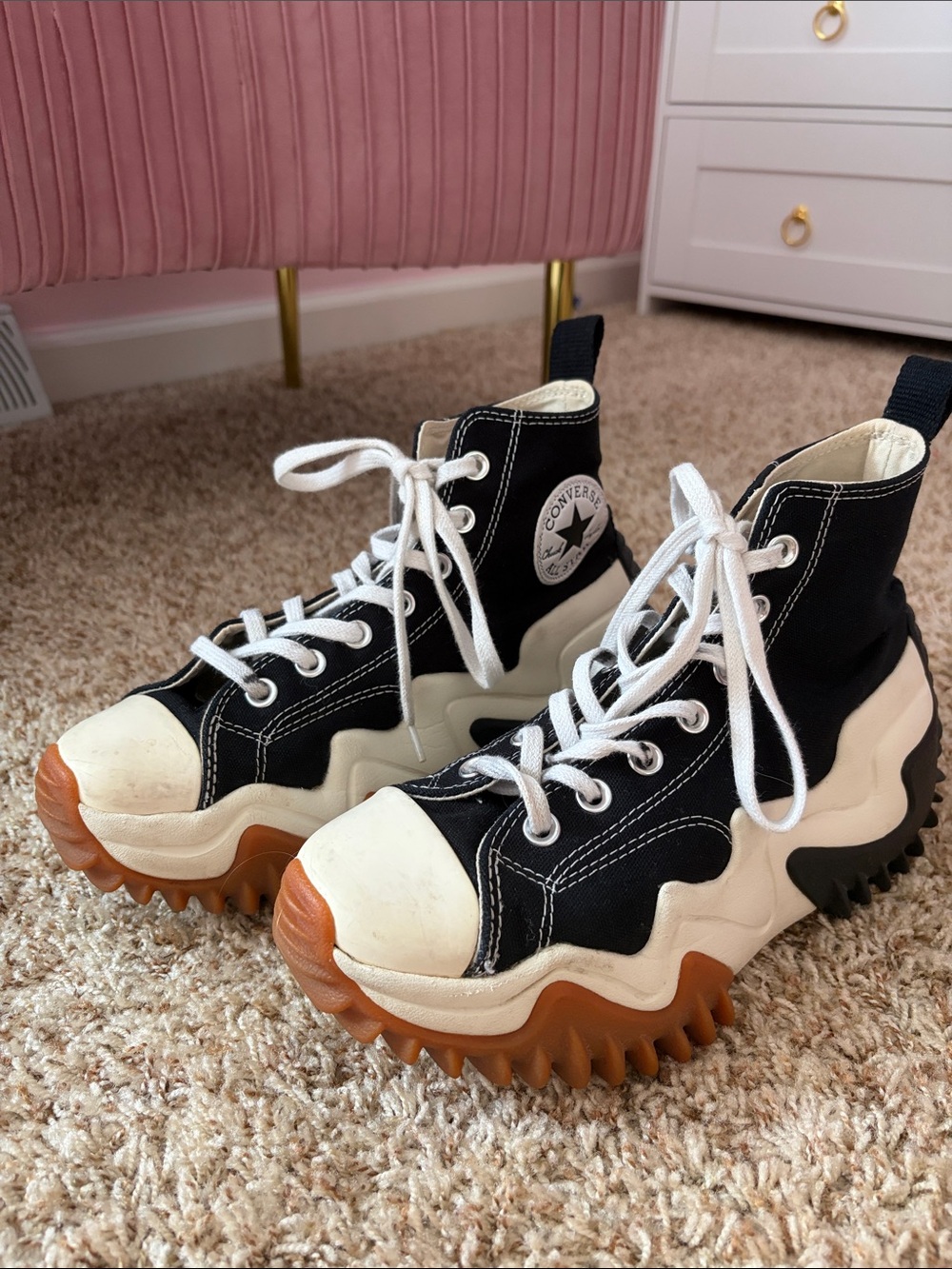 Converse Run Star Motions Platform Gum Soles